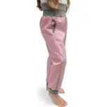 Esito (ušito v ČR) Dívčí rostoucí softshellové kalhoty Sport Esito s fleecem růžové