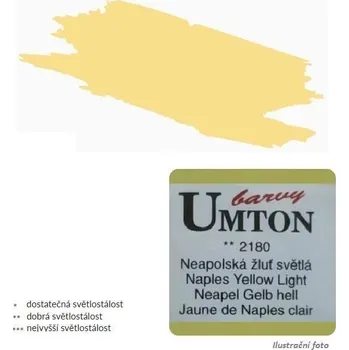 Speciální výtvarná barva Akvarelová barva 2,6ml - Neapolská žluť světlá/ 1
