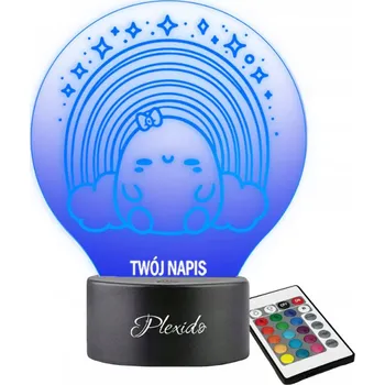 Lampička Plexido vícebarevná Noční lampa