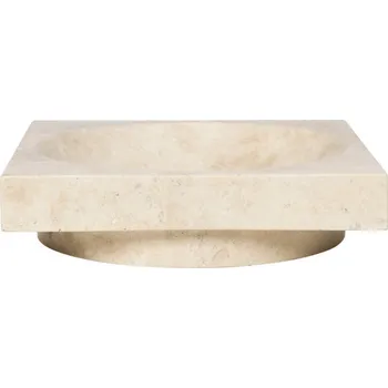 Ferm Living Mísa Hew Centrepiece Low, travertine