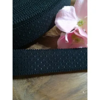 Textilie Pruženka / ramínková šíře 23 mm černá