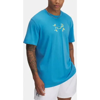 Pánské tričko Pánské tričko Under Armour UA M Holiday HW SS 6000575-452 Modrá MD