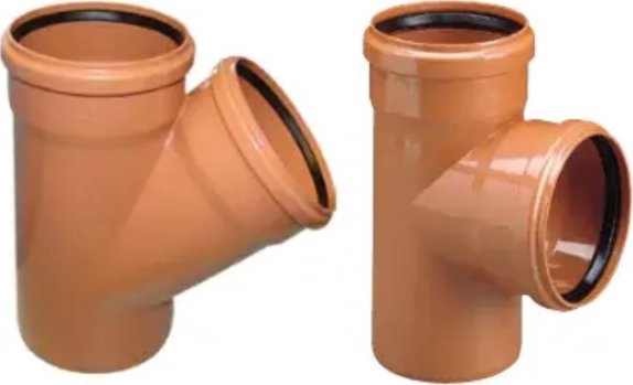 Wavin Odbočka KG PVC-U Průměr: DN 110/110, Úhel: 45°
