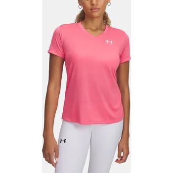 Dámské tričko Dámské tričko Under Armour Tech SSV- Solid 1384229-672 Růžová XS