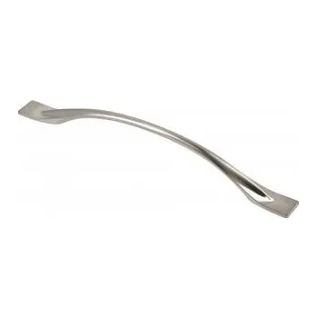 Nábytkové kování GTV Úchytka slitinová FLOW C=192 mm, nerez