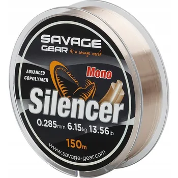 Rybářský vlasec VLASEC SAVAGE GEAR SILENCER 150m - 0,285mm