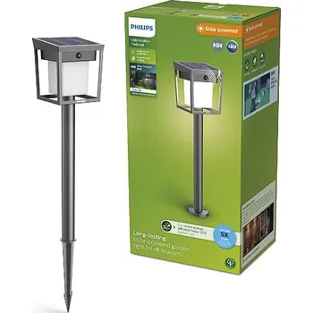 Venkovní osvětlení Blaise UltraEfficient solární LED sloupek se senzorem 1,5W 250/20lm 3000K IP44 + DOPRAVA ZDARMA