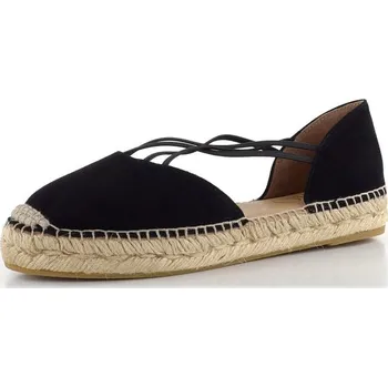 Dámské polobotky Gaimo vykrojené espadrilky Lovey ante negro - 39 | P694122