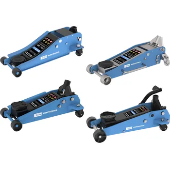 Povinná bezpečnostní výbava Güde Hydraulický pojízdný zvedák „GRH“ s 2 řídicími kolečky