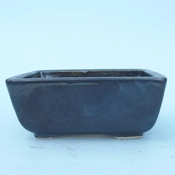 Květináč Keramická bonsai miska 8 x 7 x 3 cm kovová 132712