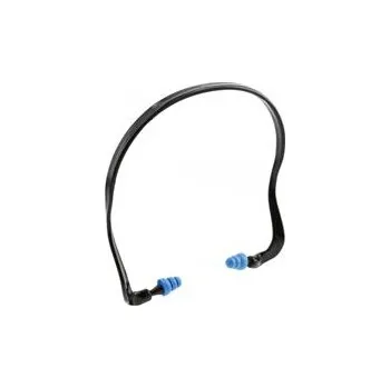 Špunt do uší HOEGERT STEIN špunty do uší s čelenkou černo/modrá uni