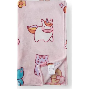 Dětská deka Růžová fleecová dětská deka 130x170 cm Forever Together – Catherine Lansfield ID_1747650