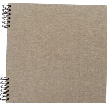 Fotoalbum Scrap delux Album Delux natur 31x31 černé listy