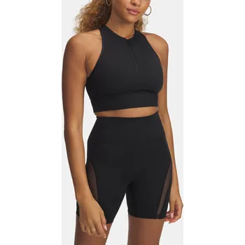Dámské tílko Under Armour Meridian Zip Tank 6000361-001 Černá SM