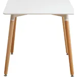 Vikio Jídelní stůl bílá buk 70x70 TJS102B70