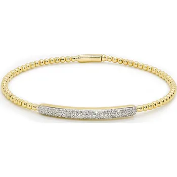 Náramek Náramek ze žlutého zlata s diamanty RB161Y