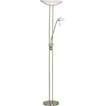 Stojací lampa v bronzové barvě se skleněným stínidlem (výška 180 cm) BAYA – EGLO ID_1724414