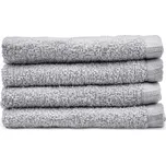 Šedé rychleschnoucí bavlněné ručníky v sadě 4 ks 30x30 cm Quick Dry – Catherine Lansfield ID_1747284