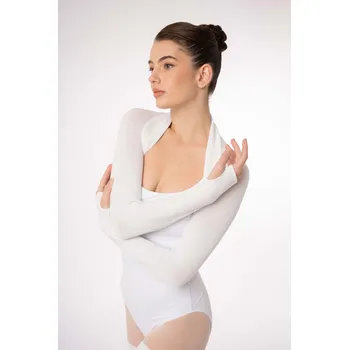 Dámský svetr Intermezzo,Bamboo collection: bolerko 6619, bílá S