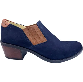 Dámské polobotky Dámská vycházková kožená obuv Barton 2560 modré Velikost: 40 (EU)