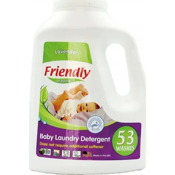 Prací prostředek Prací prostředek na dětské oblečení levandule Friendly Organic 1,6 l, 53 praní