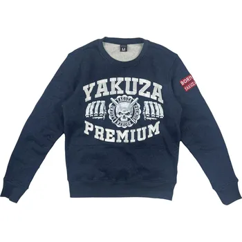 Pánská mikina YAKUZA PREMIUM Mikina YAKUZA PREMUIM 3820 dark blue Barva: Modrá, Velikost: XL