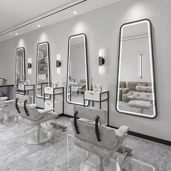 Zrcadlo Kadeřnický konzolový stolek Calissimo černý