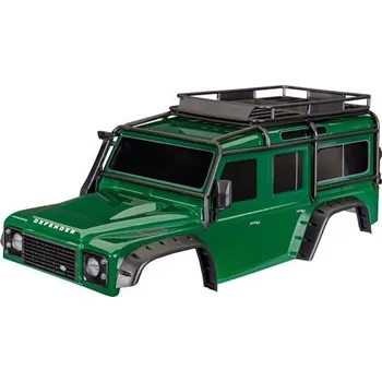 RC náhradní díl Traxxas Traxxas karosérie TRX-4 Land Rover Defender zelená (bezsponková)