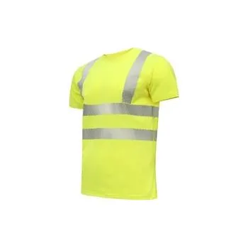 pracovní tričko HOEGERT JURAL II tričko z vysoce viditelné polybavlny žluté 2XL (56)