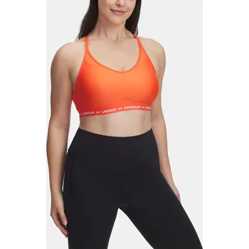 Podprsenka Dámská podprsenka Under Armour UA Crossback Low Bra 1386424-847 Oranžová MD