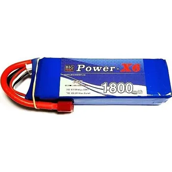 Li-pol baterie 1800 mAh 2S 35C (70C) Power X6