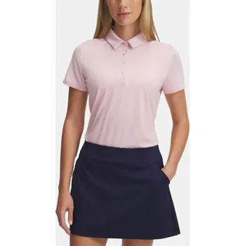 Dámské tričko Under Armour UA Playoff SS Polo 1383612-647 Růžová SM