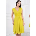 Šaty 8288, žlutá - XL