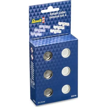 Modelářská barva Revell Revell sada emailových barev - General Set 4 (6x14ml)