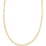 Zlatý řetízek Anker zdobený v lesklém vzhledu 2,35g