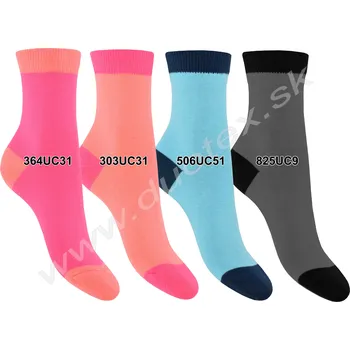 TATRASVIT Bavlněné ponožky Romsok-PS14 Barva: 364UC31-ružováL, Velikost: 33(22)