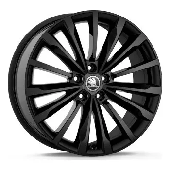 Disk Škoda Alu kolo Trinity 19" Superb III - lesklá černá