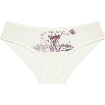 Dívčí spodní prádlo Dětské kalhotky Denisa - smetanová - 6 - 7