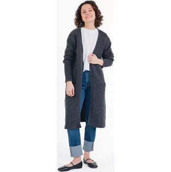 Dámský kabát Dámský kabátek Bounty Černý melír XL-XXL