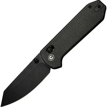 kapesní nůž Civivi Yonder Blackwash Sandvik Green Micarta