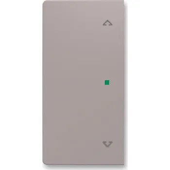 Stavebniny Kryt 2násobný levý/pravý, symbol "žaluzie" ABB Zoni 6220T-A02002 244 greige