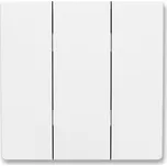 Kryt vypínače trojnásobného ABB Zoni 3559T-A00666 240 matná bílá