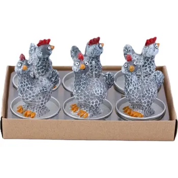 Svíčka Svíčka Kohout 6ks