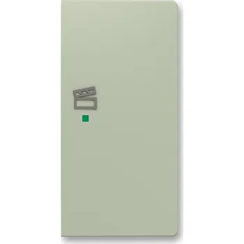 ABB - Zoni, kryt 2násobný pravý, symbol "scény", olivová