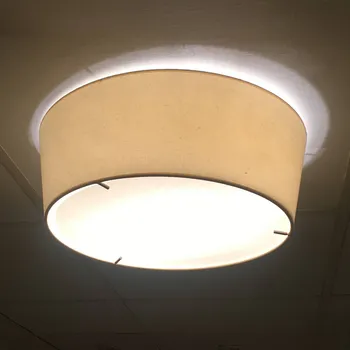 Bover LED stropní svítidlo Plafonet, Ø 60 cm, krémová LED 39 W celkem - Doprava zdarma