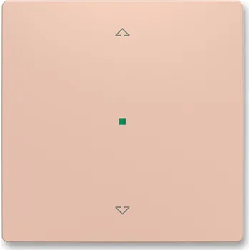 Stavebniny Kryt 1násobný, symbol "žaluzie" ABB Zoni 6220T-A01002 242 pudrová