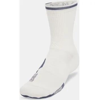 Pánské oblečení Unisexové ponožky Under Armour UA AD Playmaker Mid 1376229-114 Bílá LG