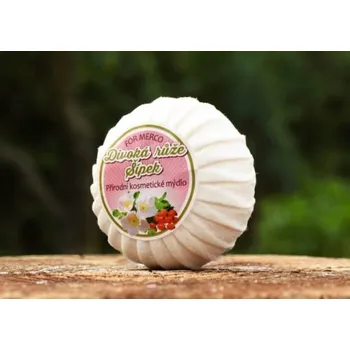 Mýdlo For Merco přírodní kosmetické mýdlo DIVOKÁ RŮŽE & ŠÍPEK 100 g