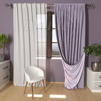 Dekorativní polštářek Dante Blackout oboustranný 7909/136-7909/138 - 150 cm