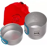 Eloxovaná sada pro jednoho